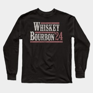 Whiskey Bourbon 2024 Long Sleeve T-Shirt